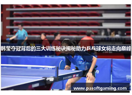 韩莹夺冠背后的三大训练秘诀揭秘助力乒乓球女将走向巅峰